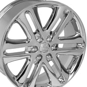 OE Wheels FR76 22x9 6x135 44et Chrome Wheel SET