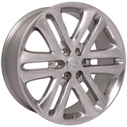 Set(4) 22x9 FR76 Polished - 6x135 +44ET with 285/45r22 Goodyear Eagle Touring Tires &amp; TPMS