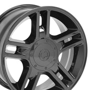 Set(4) 20x9 FR81 Gloss Black - 5x135 +14ET