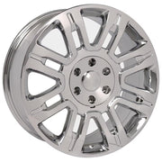 20" Replica Wheels fit Ford Expedition - FR98 Chrome 20x8.5, Sailun Tires &amp; TPMS Set