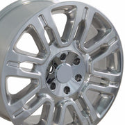 Set(4) 20x8.5 FR98 Polished - 6x135 +44ET