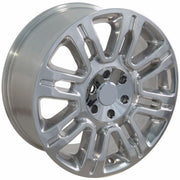 OE Wheels FR98 20x8.5 6x135 Polished Wheels 275-55-20 TBB TS-37 AT Tires SET