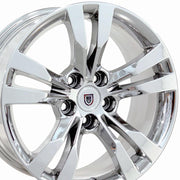 OE Wheels CA15 18x8.5 5x120 32et Chrome Wheel SET