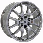 OE Wheels CA12 20x8 6x120 53et Chrome Wheel SET