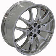 OE Wheels CA12 20x8 6x120 53et Chrome Wheel SET