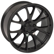 OE Wheels DG15 20x9 5x115 18et Satin Black Wheel SET