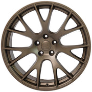OE Wheels DG69 22x10 5x139.7 25et Satin Bronze Wheel SET