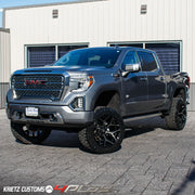 GMC 1500 SIERRA DENALI 4PLAY WHEELS RIMS 4P06 22X12 35X12.5X22 NITTO TIRES 6 INCH ROUGH COUNTRY LIFT BY KRIETZ CUSTOMS