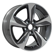 18x7.5 HD10 Gloss Gunmetal Machined - 5x120 +50ET