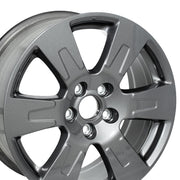 Set(4) 18x8 HD11 Gloss Gunmetal - 5x120 +55ET