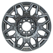 22x9.5 HM02 Gloss Gunmetal Machined - 8x165.1 +33ET