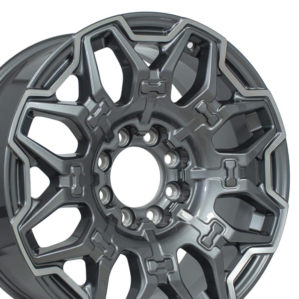OEM 22x9.5 Gunmetal Hummer EV OEM 14094 Wheel Set – OE Wheels