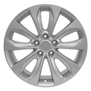 OE Wheels HY02 18x7.5 5x114.3 48et Gloss Silver Wheel SET