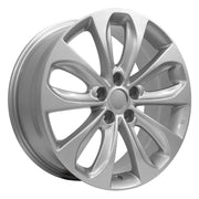 OE Wheels HY02 18x7.5 5x114.3 48et Gloss Silver Wheel SET