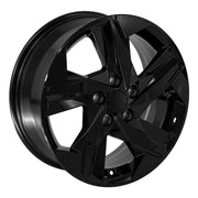 Set(4) 17x7 HY12 Gloss Black - 5x114.3 +45ET