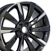 19x9 IN05 Gloss Gunmetal Machined - 5x114.3 +40ET