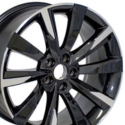 Set(4) 19x9 IN05 Gloss Gunmetal Machined - 5x114.3 +40ET