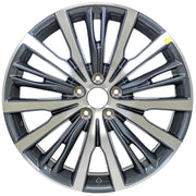 Set(4) 20x8 IN06 Gloss Gunmetal Machined - 5x114.3 +50ET