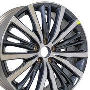 20x8 IN06 Gloss Gunmetal Machined - 5x114.3 +50ET