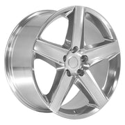 OE Wheels JP06 20x9 5x127 Polished Wheels 265-50-20 Goodyear Fortera HL Tires SET