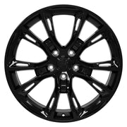 20x8.5 JP16 Gloss Black - 5x127 +38ET