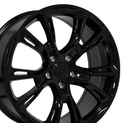 20x8.5 JP16 Gloss Black - 5x127 +38ET