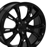 20x8.5 JP16 Gloss Black - 5x127 +38ET