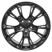 Set(4) 20x8.5 JP16 Satin Black - 5x127 +42ET