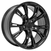 OE Wheels JP16 20x8.5 5x127 Satin Black Wheels 265-50-20 Goodyear Fortera HL Tires SET