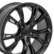 OE Wheels JP16 20x8.5 5x127 42et Satin Black Wheel SET
