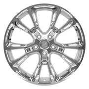 OE Wheels JP16 20x8.5 5x127 Chrome Wheels 265-50-20 Goodyear Fortera HL Tires SET