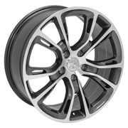 Set(4) 20x8.5 JP16 Gloss Gunmetal Machined - 5x127 +42ET