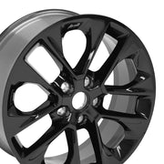 20x8 JP26 Gloss Black - 5x127 +44.45ET