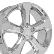 20" Replica Wheel fits Jeep Grand Cherokee - JP28 Chrome 20x8.5