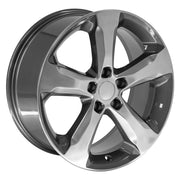 20x8.5 JP28 Gloss Gunmetal with Polished Face - 5x127 +50ET