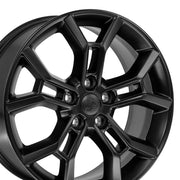 OE Wheels JP29 20x8.5 5x127 50et Satin Black Wheel SET