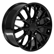OE Wheels JP30 20x8.5 5x127 Gloss Black Wheels 275-55-20 Sailun TerraMax RT Tires SET