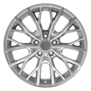 20x8.5 JP30 Gloss Hyper Silver - 5x127 +50ET