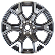 Set(4) 20x9 JP31 Satin Gunmetal Machined - 6x139.7 +19.05ET with 275/55r20 TBB TS-37 AT Tires &amp; TPMS