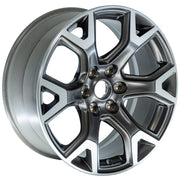 Set(4) 20x9 JP31 Satin Black Machined - 6x139.7 +19.05ET with 275/55r20 Bridgestone Dueler Alenza HL Plus Tires