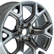 Set(4) 20x9 JP31 Satin Black Machined - 6x139.7 +19.05ET