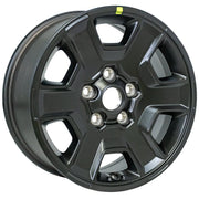 Set(5) 17x7.5 JP32 Satin Black - 5x127 +37.17ET
