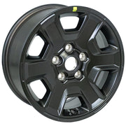 Set(5) 17x7.5 JP32 Satin Black - 5x127 +37.17ET
