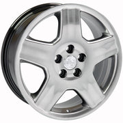 OE Wheels LX02 18x7.5 5x114.3 45et Gloss Hyper Black Wheel SET