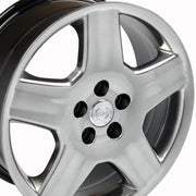OE Wheels LX02 18x7.5 5x114.3 45et Gloss Hyper Black Wheel SET