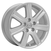 OE Wheels LX12 17x7 5x114.3 45et Gloss Silver Wheel SET