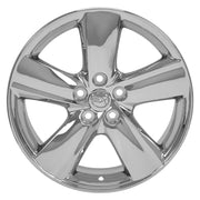 OE Wheels LX19 18x8 5x114.3 35et Chrome Wheel SET