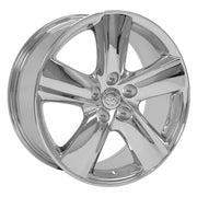 Set(4) 18x8 LX19 Chrome - 5x114.3 +35ET with 245/40r18 Ironman iMove GEN 2 Tires