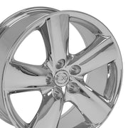 OE Wheels LX19 18x8 5x114.3 35et Chrome Wheel SET