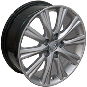 Set(4) 17x7 LX43 Gloss Hyper Silver - 5x114.3 +45ET